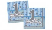 PEÇETE 1 BİRTHDAY MAVİ 16Lİ - 3