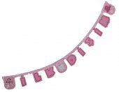 İLK DİŞİM HARF BANNER PEMBE - 2