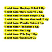 Yazar Ramazan Paketi 9 Parça 22 Kg - 2