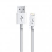 LinkTech K559 Lightning Şarj ve Data Kablosu 2.4A 1mt Beyaz - 1