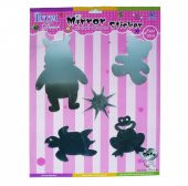 AYNALI STİCKER YAPIŞKANLI DEKOR SÜS - 2