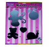 AYNALI STİCKER YAPIŞKANLI DEKOR SÜS - 9