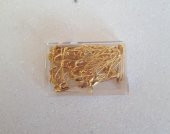 ÇATAL ÇENGELLİ İĞNE KUTUSU GOLD 40LI - 1