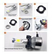 Glanz Volkswagen Passat B6 H7 Led Xenon Ampul Sabitleme Aparatı - 2
