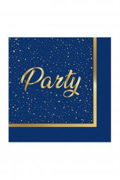 PARTY LACİVERT PEÇETE 20Lİ - 1