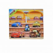 16205 Cars Ahşap Tutmalı Puzzle 4 Parça - 4