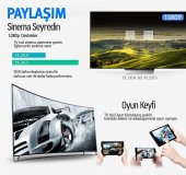 Wecast Chromecast Rk3036 Core Full Hd Hdmi Kablosuz Görüntü Aktarıcı Dongle - 3