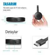 Wecast Chromecast Rk3036 Core Full Hd Hdmi Kablosuz Görüntü Aktarıcı Dongle - 5