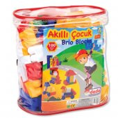 Amz 01023 Akıllı Çocuk Blokları 100 Parça - 1