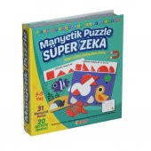 1536 DıyToy Manyetik Puzzle - Super Zeka / 31 Parça Puzzle / 3-9 yaş - 1