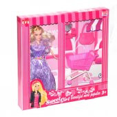 221G-M Efe, Sweet Girl Market Arabalı Bebek Oyun Seti - 2