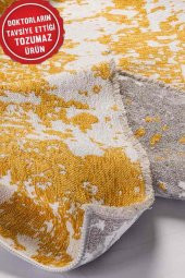 Sarı Gri Modern İnce Yazlık Kilim - HS93500P - 1