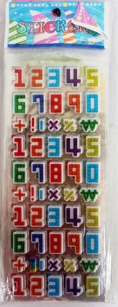 STİCKER SAYILAR - 3