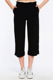 Sırakuza - Rahat Kesim Siyah Pantolon | 160033-1 - 3