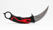 Cold Steel Siyah Karambit CS GO Bıçak Çakı Av Piknik Bıçağı - 3