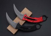 Cold Steel Siyah Karambit CS GO Bıçak Çakı Av Piknik Bıçağı - 7