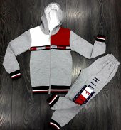 Tommy Hilfiger Eşofman Takımı Gri 2-10 Yaş - 1