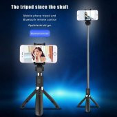 Tripod Özellikli Selfie Çubuğu Selfie Monopod Bluetooth Kumandalı - 2
