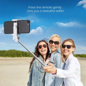 Tripod Özellikli Selfie Çubuğu Selfie Monopod Bluetooth Kumandalı - 7