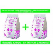 Millcat Bebek Pudrası Kokulu Topaklanan Bentonit Kedi Kumu 10 Lt - 1