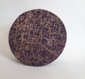 KUTU YUVARLAK MOR ALTIN 20CM X 20CM X 7CM - 3