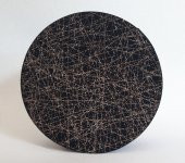 KUTU YUVARLAK KIRMIZI ALTIN 22CM X 22CM X 8CM - 3