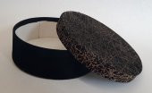 KUTU YUVARLAK KIRMIZI ALTIN 22CM X 22CM X 8CM - 4
