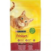 Friskies Etli Tavuklu Sebzeli Yetişkin Kedi Maması 10 Kg - 2