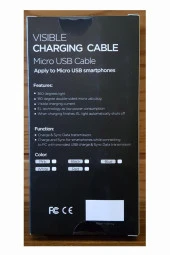 Doppler I-Cable Micro USB Işıklı, Pembe, Şarj Kablosu - 5