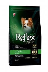 Reflex Plus Tavuk Etli Küçük Irk Yetişkin Köpek Maması 3 Kg - 1