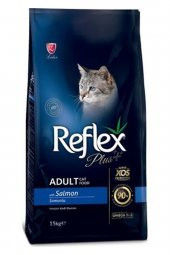 Reflex Plus Somonlu Yetişkin Kedi Maması 15 Kg - 1
