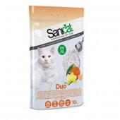 Sanicat Duo Mandalina Ve Vanilyalı Kedi Kumu 10 Lt - 1