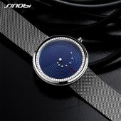 Sinobi Erkek Kol Saati Çelik Hasır Kordon Farklı Tasarım Gri Siyah Dikkat Çeken Şık Tasarım - 10