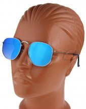 Daniel Klein Polarize Bayan Güneş Gözlüğü Beşgen Aynalı Camlı Model - 10
