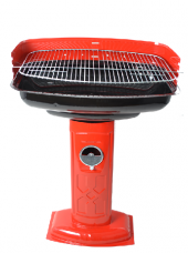 Bahçe Mangal Elit Garden Grill Kırmızı Kömürlü Mangal Barbekü Boy - 1