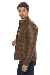 Pierre Cardin Erkek Suni Deri Ceket - 8