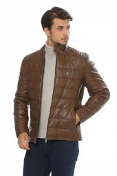 Pierre Cardin Erkek Suni Deri Ceket - 7