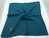 MEDİNE İPEĞİ PETROL MAVİSİ BAŞÖRTÜ - 1