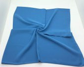 MEDİNE İPEĞİ MAVİ BAŞÖRTÜ - 1