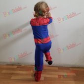 Kaslı Örümcek Adam Spiderman Kostümü Çocuk (2-9 Yaş arası)+ Maske - 4