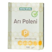 Aksuvital Saf Doğal Arı Poleni 100 Gr Cam Şişe - 3