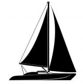Yelken Tekne Sticker Oto Yapıştırma - 1