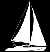 Yelken Tekne Sticker Oto Yapıştırma - 2