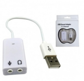 Bilgisayar Naptop Notebook Usb Ses Kartı 7.1 Virtual 3D Harici - 1