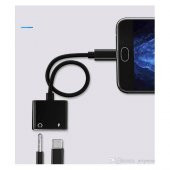 TYPE-C KULAKLIK ŞARJ KİTİ AYNI ANDA KULLANIM SETİ - 1