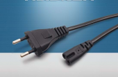 IŞILDAK-TEYP-TEYİP-LAPTOP-NOTEBOOK 220 VOLT ELEKTRİK KORDONU FİŞİ - 1