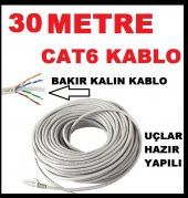NCPLİNE CAT6 KALIN İNTERNET KABLO 30 METRE - 1