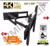 NCPLİNE VESTEL FİNLUX 82 CM EKRAN 140CM EKRAN HAREKETLİ ÇİFT KOL ASKI - 1