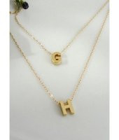 925 Ayar Gümüş Kişiye Özel Üç Boyutlu Harf Kolye Model 4 thumbnail 1