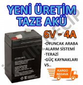 NCPLİNE 6 VOLT 4 AMPER BAKIMSIZ KURU AKÜ KALİTELİ TAZE YENİ ÜRETİM - 1